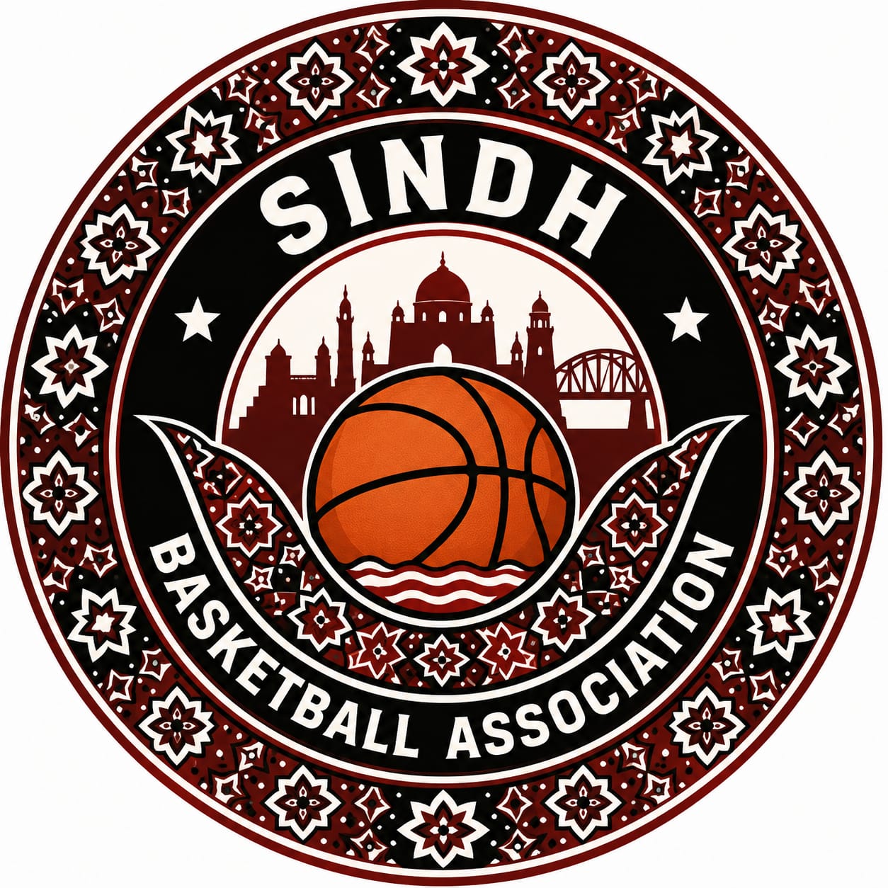 Sindh Basketball Association (SBBA) logo